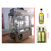 橄榄油自动灌装机/全自动亚麻油灌装机/十二头葵花籽油灌装机