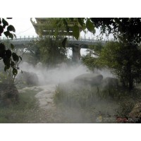 公园街道喷雾降温系统景区景点人造雾云海景观喷雾造景设备