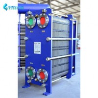 德孚厂家直销中高频电炉冷却降温专用不锈钢板式冷却器