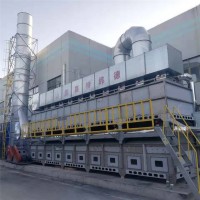 废气治理环保设备厂家催化燃烧设备安装案例