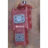 青州北方齿轮泵液压泵CBY2032/2032-2FR双联泵工程机械专用