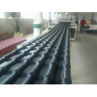 PVC塑料树脂树脂瓦生产线,环保仿古琉璃瓦设备