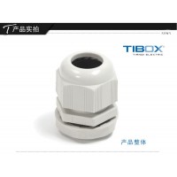 TIBOX尼龙PG型电缆防水接头塑料固定头葛兰头