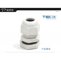 TIBOX尼龙PG型电缆防水接头塑料固定头葛兰头