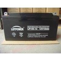 厂家出厂价格乐珀尔蓄电池LP150-12  12V150AH