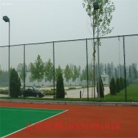 学校体育篮球场围网 专业生产足球场勾花网厂 篮球场护栏网
