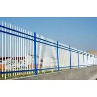 铁艺围墙护栏 户外穿插式铁艺围墙隔离栏