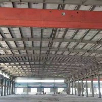 出售二手钢结构厂房 旧大型钢结构行车房 网架钢结构车间搭建