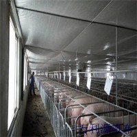 厂家供应防寒保暖猪场卷帘布-挡风牛场卷帘布生产