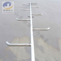 电线杆爬梯厂家生产定制 水泥电杆用安全爬梯 圆管爬梯
