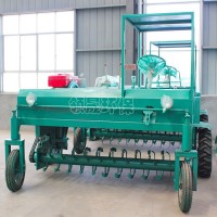 小型有机肥发酵机械,2米的移动翻堆机每小时可加工800立方米