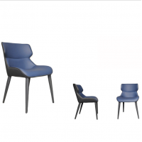 北欧轻奢餐椅靠背椅休闲餐厅椅子现代简约餐椅咖啡厅椅软包家用椅