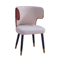 现代创意简约时尚靠背咖啡椅休闲轻奢设计师实木休闲餐椅