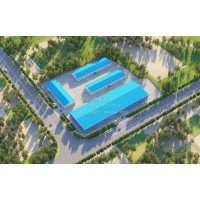 汉中建筑亮化效果图制作|360度全景图|园林绿化项目展示
