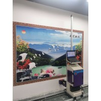 深圳合众出口高精度客厅电视背景墙打印机