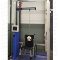 国标GB轮椅车试验机,电动轮椅冲击捶打试验机,靠背冲击测试
