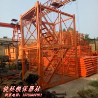 新型安全梯笼 建筑施工梯笼 供应组合框架梯笼 河北俊廷