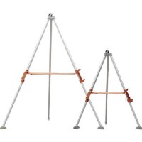 代尔塔有限空间作业防护救援三脚架的材质及高度介绍